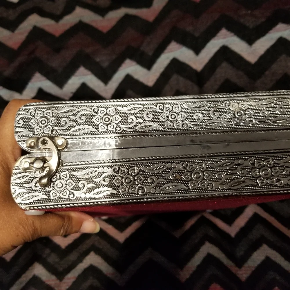 Gorgeous Large Aluminum Buddha Jewelry box